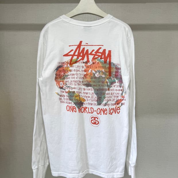 [M] 스투시 원 월드 롱슬리브