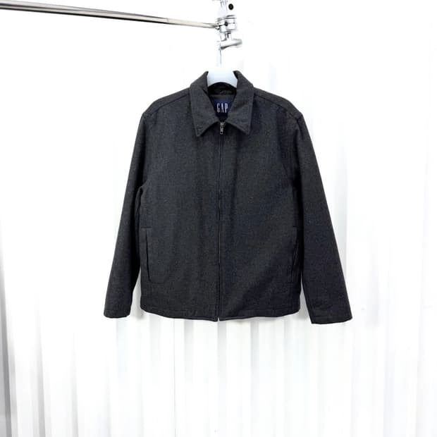 00s GAP Wool Blend Quilted Jacket