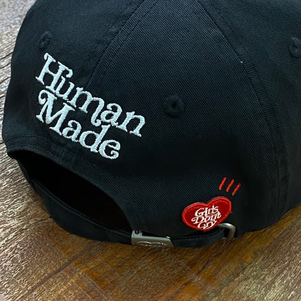 휴먼메이드x 걸스돈크라이  x 브루클린 머신 웍스 콜라보 캡