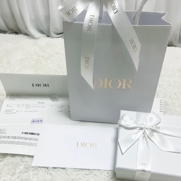 풀구성) 디올 오블리크 새들 아코디언 카드지갑