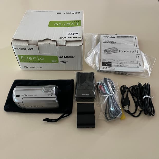 JVC GZ-MS237 ๋นํฐ์ง ์บ ์ฝ๋