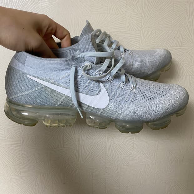 나이키 베이퍼맥스 플라이니트 퓨어 플래티넘 2017 OG