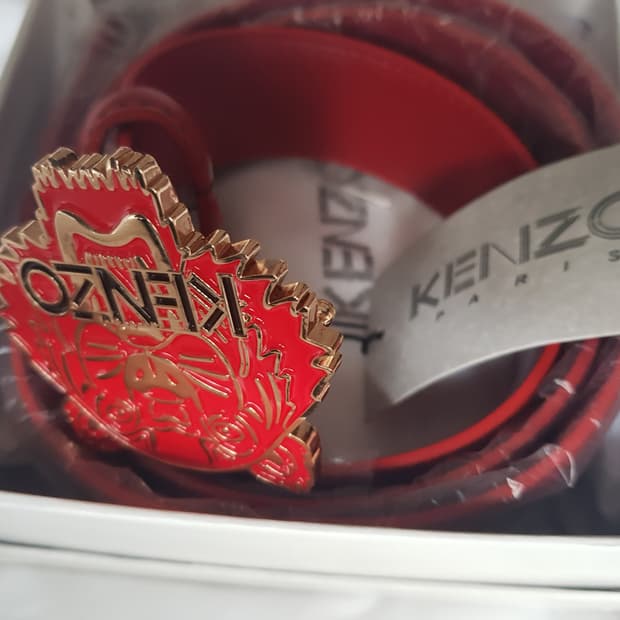 켄조 타이거 버클 벨트