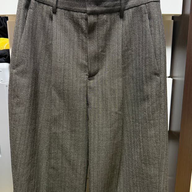 [S] 렉토 브로큰 헤링본 팬츠