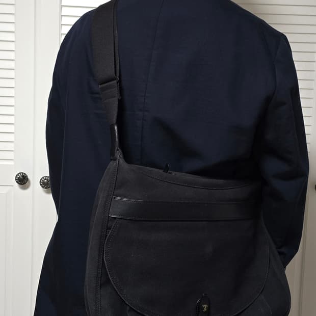 Porter 요시다포터 캔버스 숄더백 블랙