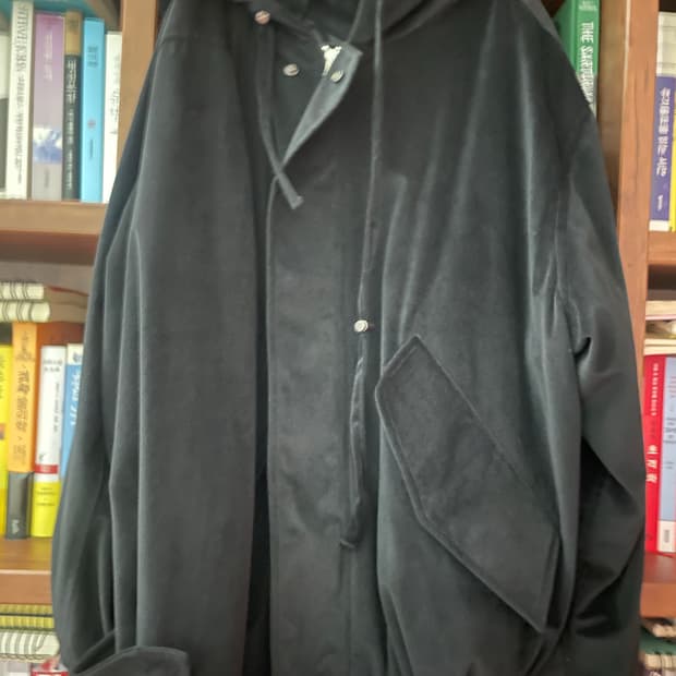 유스 m-51 short blouson black M(moon) 사이즈