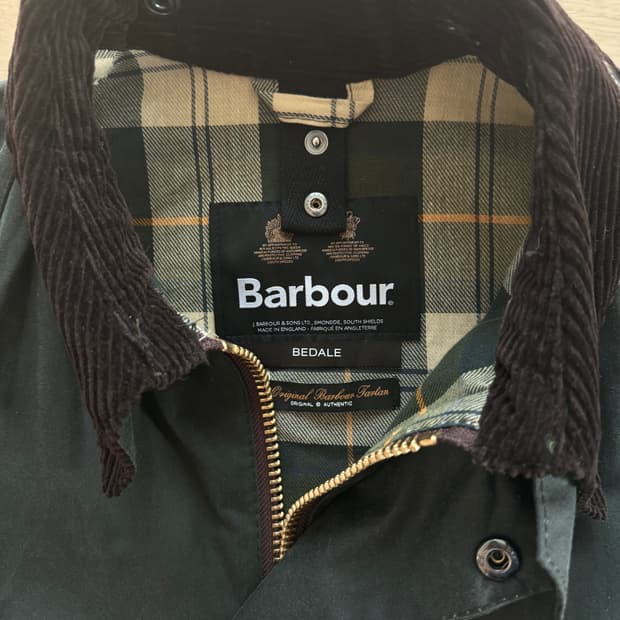바버 비데일 자켓 세이지 38사이즈