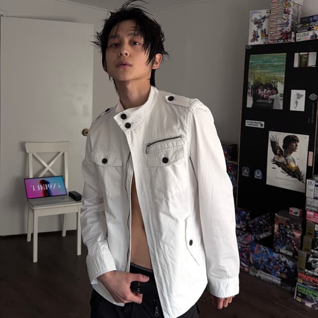 Louis Chavlon 멀티 포켓 워크 자켓