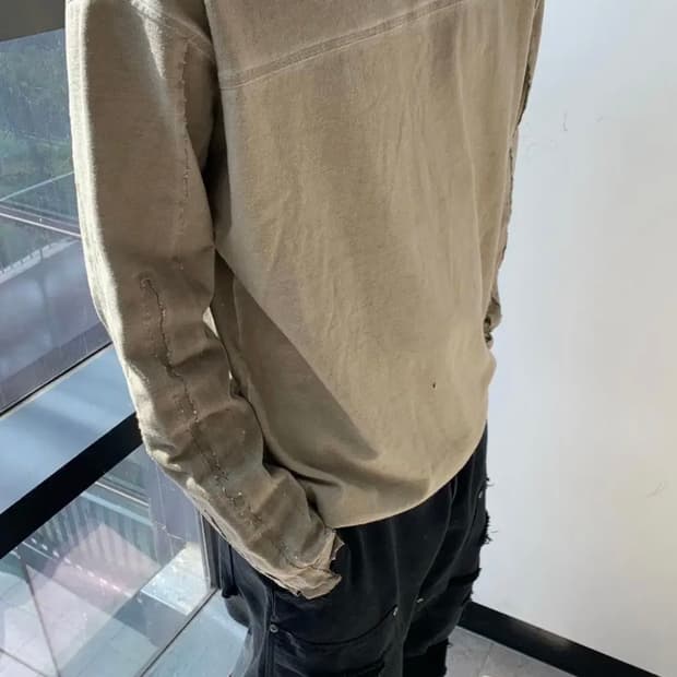 이티씨이 ETCE 레이어드 아머 롱슬리브 베이지