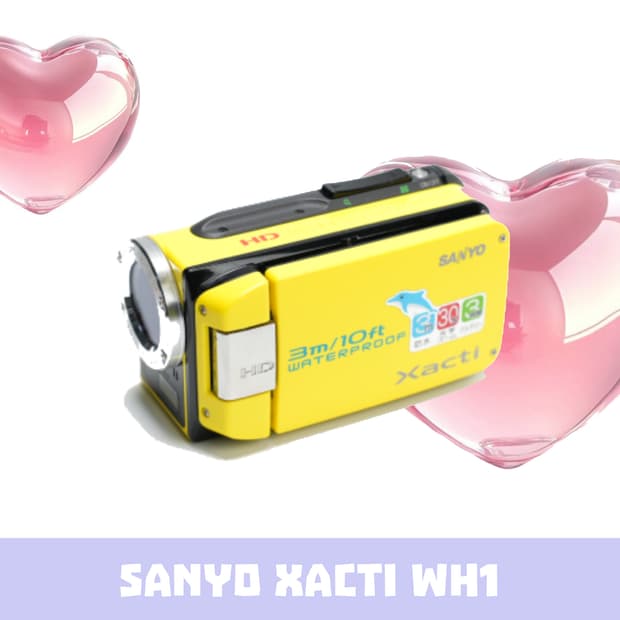 (자글자글감성) 산요작티 WH1 빈티지 캠코더