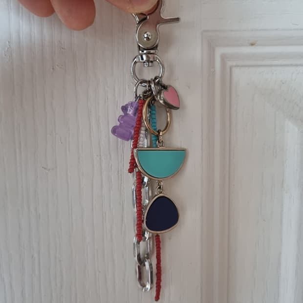 빈티지 커스텀 키링