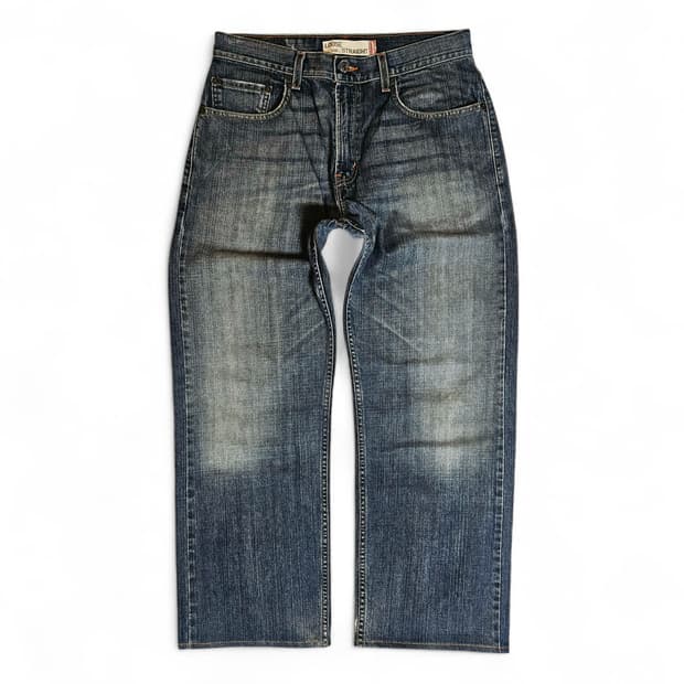 [32][리바이스]00's 569™루즈 스트레이트핏 워시드 데님