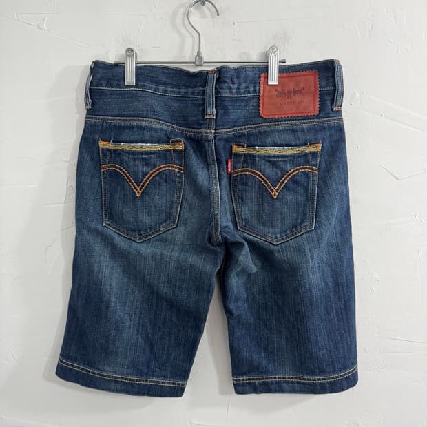 Levi’s lady style denim half pants
