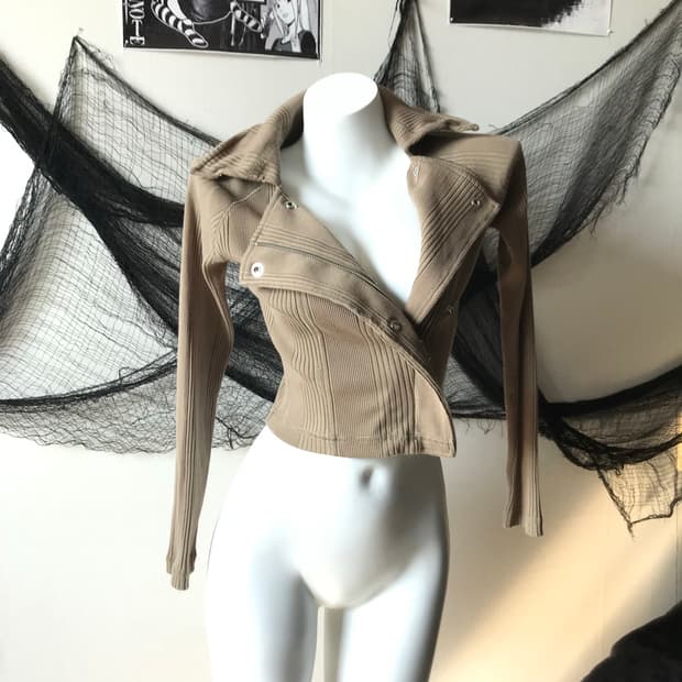 Y2k mood crop tight jacket  