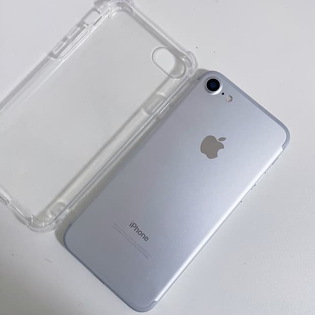 아이폰 7 실버 128GB 카메라무음 배터리100