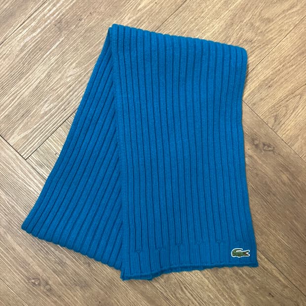 N18 라코스테 니트 머플러 목도리
