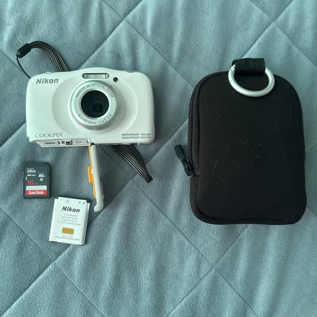 니콘 쿨픽스 Nikon COOLPIX W100 화이트