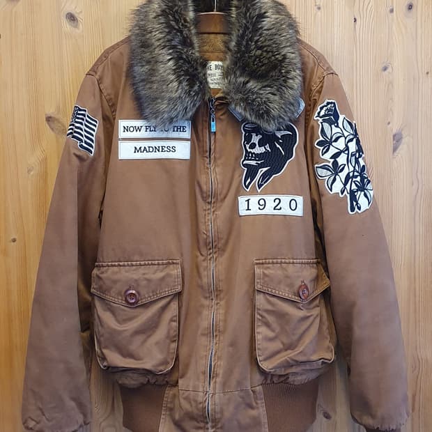 100.더매드니스 퍼 봄버자켓