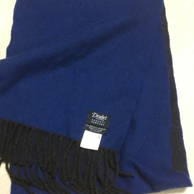 드레익스 drakes 목도리 스카프 머플러