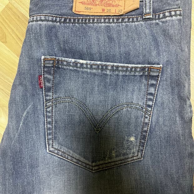 Levis 00s 569 루즈 스트레이트 데님 Mexico🇲🇽
