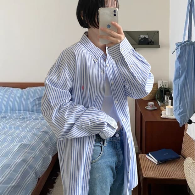 폴로 랄프로렌 스트라이프 셔츠 (Man 2XL)