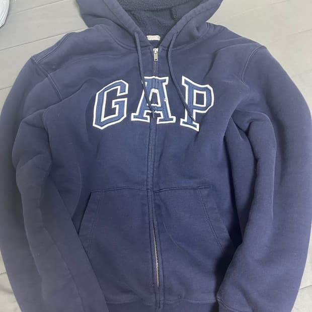 GAP 네이비 후드집업 M