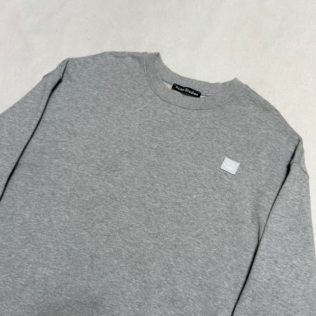 M 아크네스튜디오 포바 페이스 로고 맨투맨