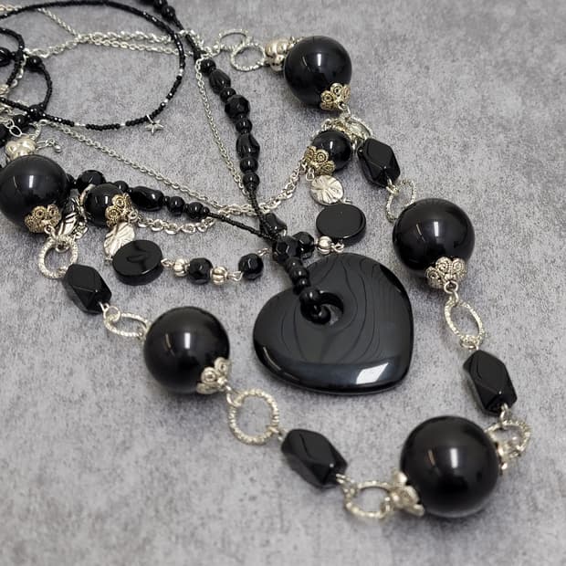 vintage necklace set