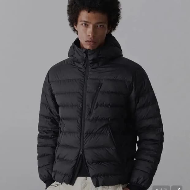 무신사 스탠다드 시티 레저 후디드 다운 재킷 판매합니다.