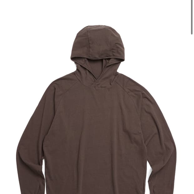 해칭룸 베이스 후디 다크브라운 2사이즈