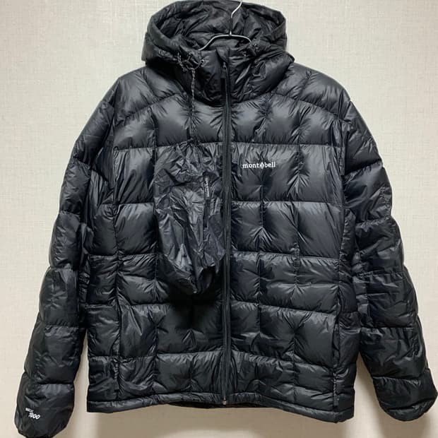 몽벨 경량패딩 ex1000