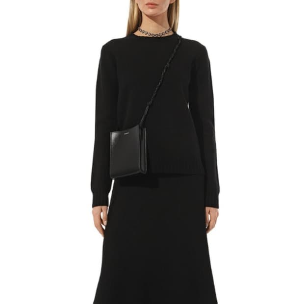 질샌더 23 램스울 롱 슬리브 니트