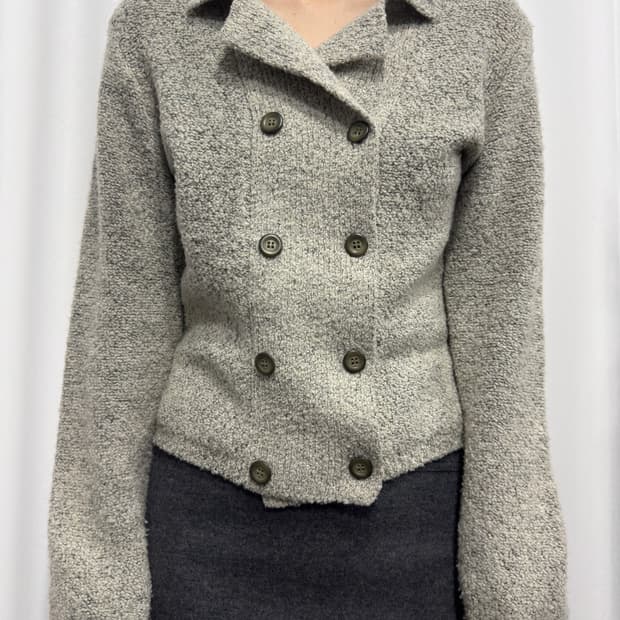 zazie knit button cardigan