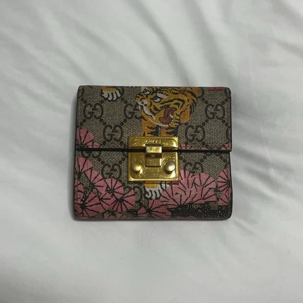 구찌 뱅갈 호랑이 반지갑