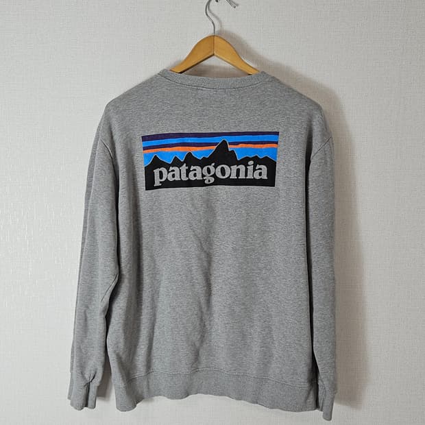 파타고니아 P6 백로고 맨투맨 스웻셔츠 테리 L