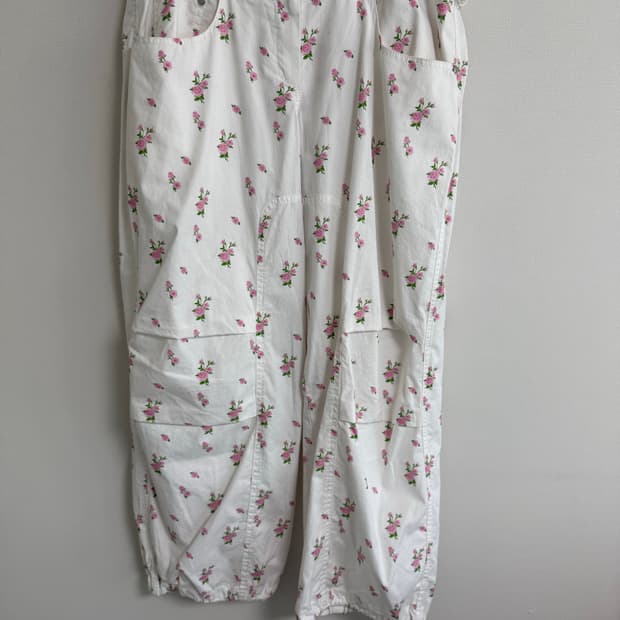 Openyy 오픈yy 더오픈프로덕트 플라워 팬츠