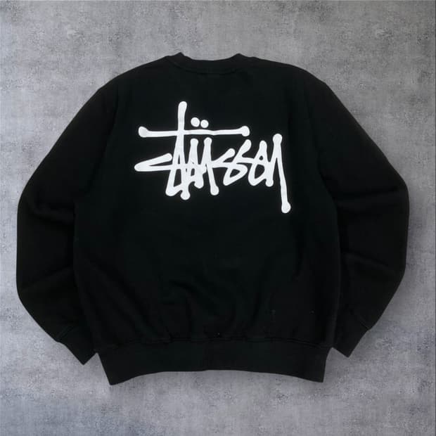 스투시 빅로고 스탁 빅로고 맨투맨