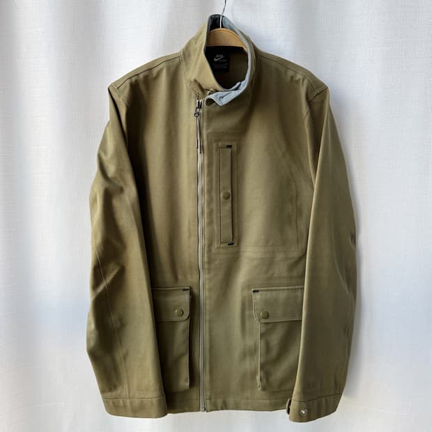 나이키 NSW 사이드라인 자켓 밀리터리 카키 M