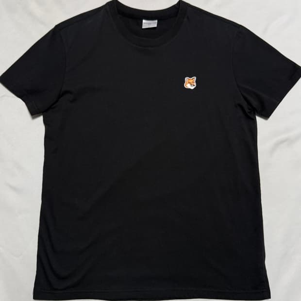 🫶🏻 메종키츠네 폭스헤드 Black 반팔티 🫶🏻