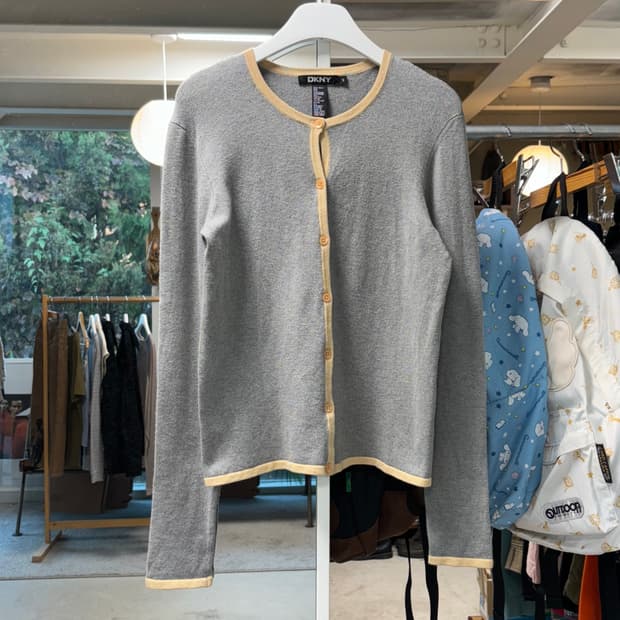 Dkny 실크 가디건