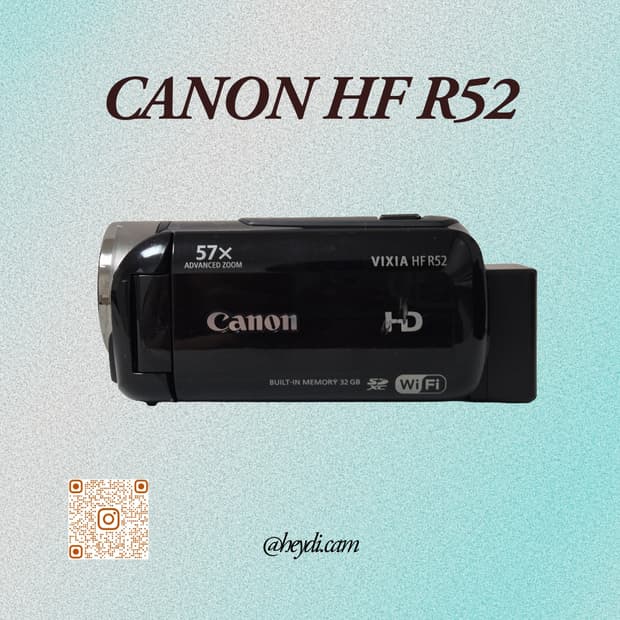 캐논 빅시아 CANON VIXIA HF R52 매트블랙