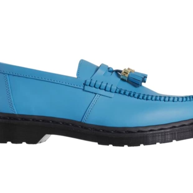 닥터마틴 x 슈프림 펜톤 테슬 로퍼 로얄 블루 (uk8, 270)