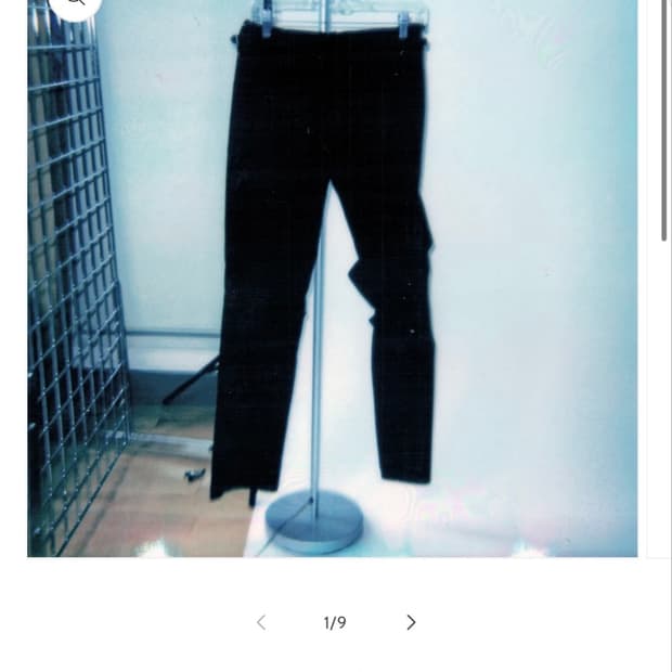 9-00s helmut lang bondage strap pants