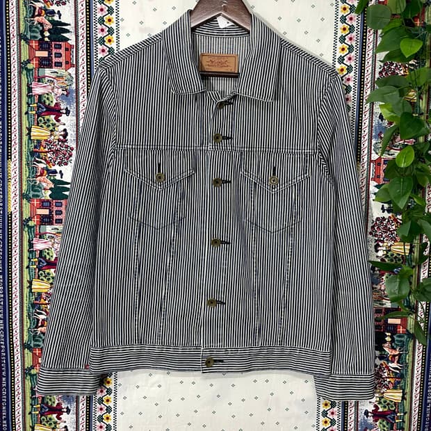 리바이스 스트라이프 트러커자켓