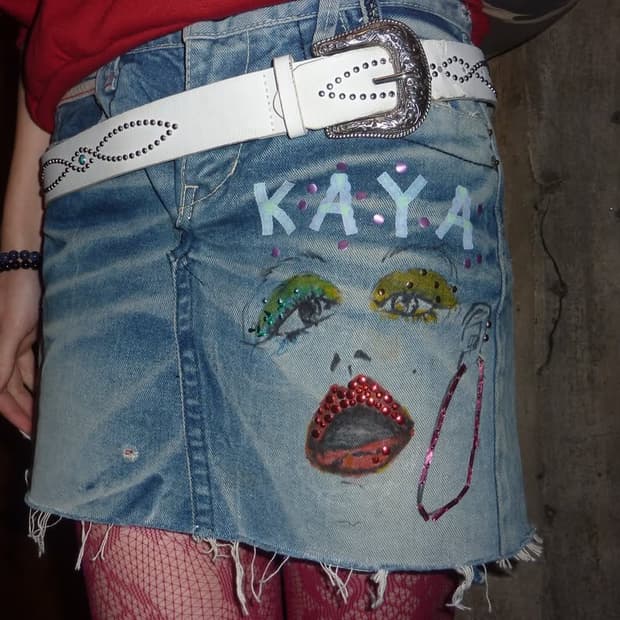 Kaya face denim sk