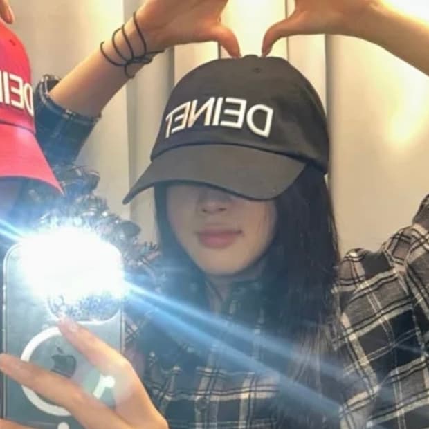 다이닛 워시드 볼캡 블랙(os)