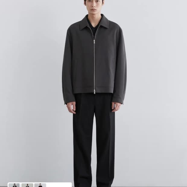 [30] 무탠다드 와이드 히든 밴딩 슬랙스 블랙