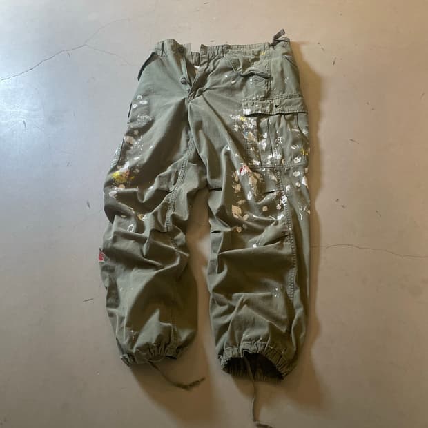 AVIREX Japan Paint Cargo Pants