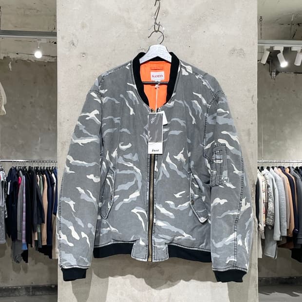 카미야 카모 플라쥬 ma-1 리버시블 자켓
