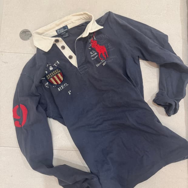 폴로 빅포니 치프키프 성조기 카라티 급처